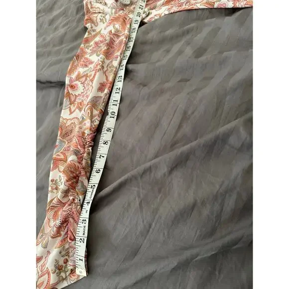 ZIMMERMANN Ladybeetle Paisley Floral Turtleneck Top Size 3/Large - Picture 14 of 15